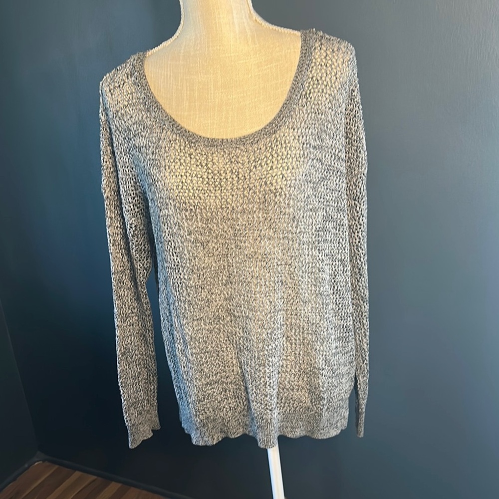 Vintage Havviana Black Gray Women's Skull Sweater